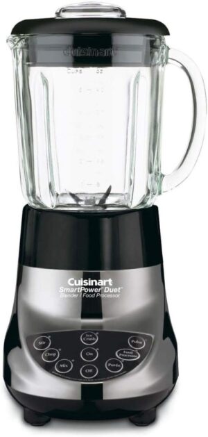 Cuisinart BFP-703BC Smart Power Duet Blender/Food Processor, Brushed Chrome, 3 cup, count of 6