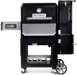 Masterbuilt® Gravity Series® 800 Digital Charcoal Grill, Griddle and Smoker with Digital Control, App Connectivity and 800 Cooking Square Inches in Black, Model MB20040221