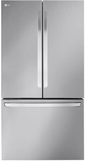 Smart French Door Refrigerator with Internal Water Dispenser - LG MAX 31.7 Cu. Ft. Stainless Steel
