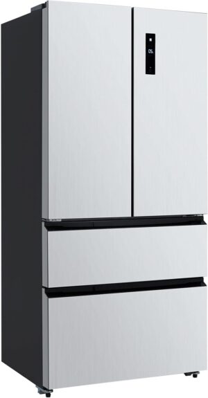 PioneerWorks 9EEfujtL5BQCGG4awcAxDgJaX 8ED27DQXAW04 French Door Refrigerator, Stainless Steel