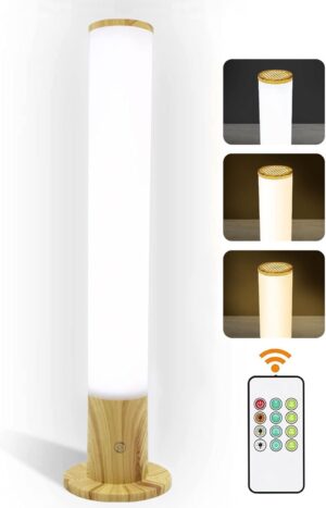 Light Therapy Lamp 10000 Lux, Happy Sun Lamp UV-Free with 3 Color Temperatures, Adjustable Brightness, Timer & Memory Function, Bright Sunlight Lamps, Full Spectrum Light Perfect for Home, Office