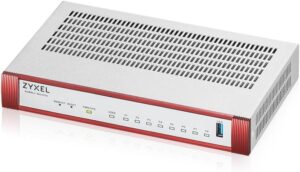 Zyxel USGFLEX100HP ZyWALL High Speed Cyber Security Firewall | Hardware Only | VPN | 1x PoE+ | Business Class | Up to 50 Users | Nebula Cloud Option