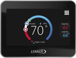 Lennox 17A30 iHarmony Touchscreen Thermostat Smart Zoning System One per Zone 2 3 and 4. Programming and Mode of Operation for Each Zone.