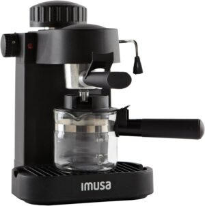 IMUSA USA GAU-18202 4 Cup Espresso/Cappuccino Maker,120 volts, Black