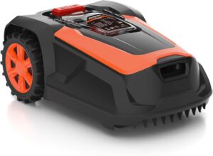 MAXLANDER Robot Lawn Mower, Automatic Robot Mower APP Controlled with Schedule, Self-Charging, Bluetooth/Wi-Fi Connected Robotic Lawn Mowers, Covers up to 1/3 Acre (15069 sq ft)