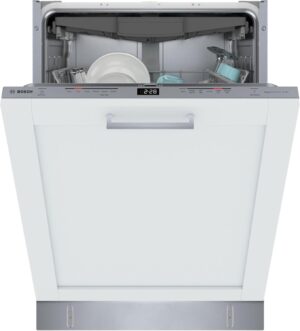 Bosch SHX78CM5N 800 Series 24 Inch Smart Built-In Bar Handle Dishwasher
