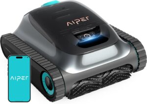 (2025 Upgrade) Aiper Scuba S1 Robotic Pool Cleaner,Wall & Waterline Cleaning,180-Min Battery Life, Ultra-fine Filtation, Smart Navigation, App Support