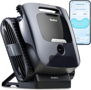 Beatbot AquaSense 2 Ultra Cordless Pool Vacuum Robot for Complex Pools, Pool Mapping with AI Camera, 5-in-1 Cleaning, Smart Surface Parking, Water Surface Cleaning, Water Clarification – Midnight Blue