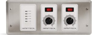Infratech 2 Zone Analog Controller w/Digital Timer, Part No. 30-4046