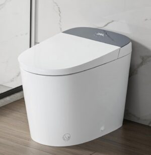CASTA DIVA CD-U010 Smart Toilet with Bidet Built in,ADA Comfort Height, 1000 Gram MaP Flushing Score,Auto Open & Close, Dual Auto Flush,Elongated Heated Seat,Built in Tank with Powerful Flush 1.6GPF